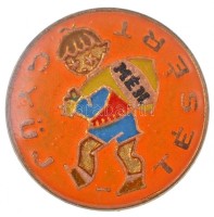 ~1970-1980. 'MÉH - Gyűjtésért' fém jelvény (19mm) T:2