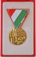 1975. 'Pedagógus Szolgálati Emlékérem' arany fokozat, aranyozott Br kitüntetés mellszalagon, dísztokban T:1-