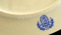 Herendi emlék tálka (150 év), kézzel festett, jelzett, hibátlan, eredeti dobozában, d:15,5 cm