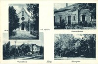 Alag (Dunakeszi), Római katolikus kápolna, Csendőr laktanya, Vasútállomás, Községháza