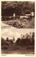 Alsógöd (Göd), Zsuzsi forrás, Huzella nyaraló, villa (EK)