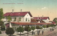 Balatonszentgyörgy, Vasútállomás, vasutasok (EK)