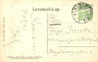 Barcs, Magyar Szlavón Kerületi Takarékpénztár, piaci bódé. W. L. Bp. 5008. Kiadja Schwarcz Adolf (EK)