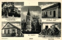 Bikal, Római katolikus templom, Földmívesszövetkezet traktorállomása, boltja és gazdasági felszerelése, községháza, MDP-székház