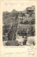 1909 Budapest I. Vársikló / Drahtseilbahn (EK)