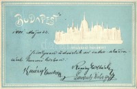 1901 Budapest V. Országház. Emb. (Rb)