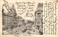 1904 Budapest VI. Váci körút (Bajcsy-Zsilinszky út), villamosok  (EB)