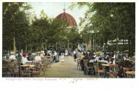 Budapest XIV. Városliget, Stefánia út, Kolegerszky Viktor  kioszkja