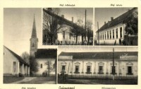 Csányoszró, Református templom, iskola és lelkészlak, körjegyzőség  (EK)