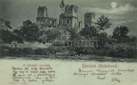 1898 Diósgyőr (Miskolc); várrom este (EK)