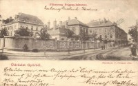 1901 Győr, Főherceg Frigyes laktanya. Mandausz J. kiadása  (Rb)