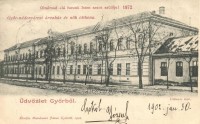 1902 Győr, Nádorvárosi árvaház és nők otthona. 'Oltalmad alá futunk Isten szent szülője' 1872. Madausz József kiadása (EK)