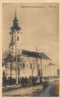 Gyula, Józsefvárosi templom. W. L. 1558. (Rb)