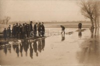 Jászdózsa, A megáradt Tarna télen. photo
