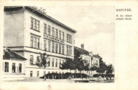 1916 Kapuvár, M. kir. állami polgári iskola
