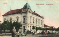 1907 Karcag, Otthon szálloda a Rózsa utcával, Iparos Otthon, üzlet. Kiadja Nagy Lajos 861. (EK)