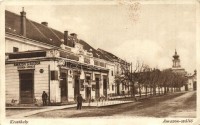 Keszthely, Amazon szálloda, étterem és söröző, utcakép (EK)