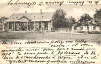 1903 Mándok, Fogyasztási szövetkezet üzletvezető lakásával. Községi Hitelszövetkezet kiadása