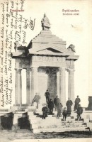 1908 Ópusztaszer, Pusztaszer; Árpád szobor, Ezredéves emlék