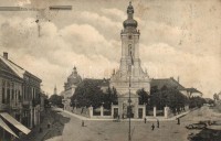 Szávaszentdemeter, Mitrovitz an der Save, Sremska Mitrovica; Szent Demeter szerb ortodox templom. L. Topalovic kiadása / Serbian Orthodox church (fl)