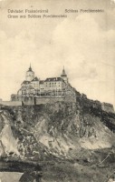 Fraknóvár, Forchtenstein; kastély. Sam. Schön kiadása / Schloss / castle (EK)