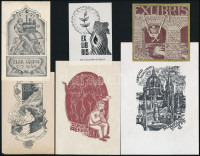 6 db ex libris vegye méretben