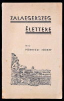 Pörneczi József: Zalaegerszeg élettere. Zalaegerszeg, 1941. Szerzői. Kiadói papírborítékban, jó  állapotban. 205p + III.