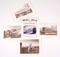 Buda és Pest 1856. L. Rohbock 16 metszete. Bp., 1988 Múzsák Közművelődési Kiadó. 16 metszet reprintje, papír mappában, jó állapotban