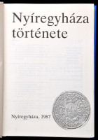 Nyíregyháza története. Szerk.: Cservenyák László-Mező András. Nyíregyházi kiskönyvtár 15. Nyíregyháza, 1987, (Debrecen, Alföldi Nyomda.) Kiadói egészvászon-kötés, kiadói papír védőborítóban.