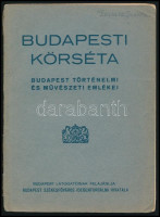 Budapesti körséta. Budapest történelmi és művészeti emlékei Bp., 1933. Vajna és Tsa. Kissé sérült papírkötésben. 48p.