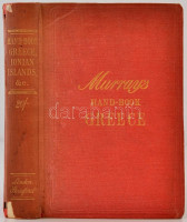 Handbook for travellers in Greece. Murray's Hand-book. London, 1900, John Murray. Szövegközti illusztrációkkal, térképekkel, vázlatokkal illusztrált. Görög-angol szójegyzék melléklettel. Kiadói aranyozott egészvászon-kötés,