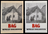 Bag I-II. kötet. Szerk.: Korkes Zsuzsa. Múzeumi füzetek 35-36. Aszód, 1988, Petőfi Múzeum, 281+294 p. + 12 melléklettel. Kiadói papírkötés. Megjelent 1000 példányban. Ritka!