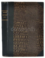 1933 Magyar Sakkvilág. XVIII. évf. 1-12 sz.+Rendkívüli szám. A Magyar Sakkszövetség hivatalos lapja. Szerk.: Tóth László. Kecskemét, Első Kecskeméti Hírlapkiadó és Nyomda Rt., 1-164;189-332 p.+2 t.+1. szt. lev.+165-188 p.+23 sztl.