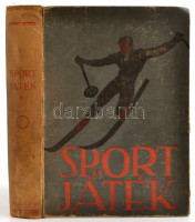 Sport és játék. I. kötet. Szerk.: Pálfy György. A rajzokat Somfay István. Bp.,(1932),Enciklopédia Rt., 4+340+ 31 t. (közte két kihajtható melléklettel)Kiadói illusztrált egészvászon-kötésben, kopott borítókkal,