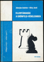 Adorján András-Döry Jenő: Ellentámadás a Grünfeld-védelemben. Bp., 1987, Statisztikai Kiadó Vállalat. Kiadói papírkötés, jó állapotban.