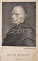Csaplár Bendek: Révai Miklós élete I-III. kötet. Bp., 1881-1886, Aigner Lajos,(Rudnyánszky A-ny.), 1 t.+2+357+4+416+4+432 p. Átkötött modern egészvászon-kötés, a II. kötetbe a papírborítót is bekötötték, a II. kötetben ceruzás