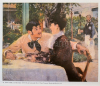 Manet, Rennaisance, Degas 3 db német nyelvű művészeti könyv.