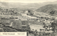 Petrozsény, Petrosani; Vasúti részlet vonattal. Adler fényirda / railway station, train (EK)
