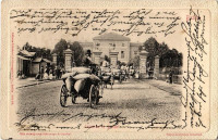 1907 Braila, Intrarea in Docuri / entering the docks, customs office (EB)