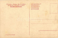 Lesik a repülőgépet. Osztrák-magyar katonák légvédelmi ágyúval (Flieger-Abwehrkanone). 'Oroszlán' sósborszesz reklám / WWI Austro-Hungarian K.u.K. military soldiers with anti-aircraft gun, cannon (EK)