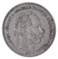 1869KB 20kr Ag 'Magyar Királyi Váltó Pénz' T:2,2-Adamo M10.1