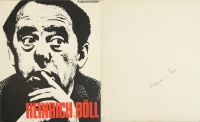 Chargesheimer/Darchinger, Jupp/Sander, Gerd/Blank, Ulrich: Heinrich Böll (Heinrich Böll által aláírt példány)