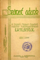 Számot adunk. A Zágrebi Magyar Egyetemi Hallgatók Kultúregyesületének értesítője 1932-1940.