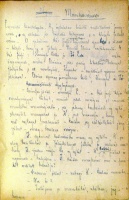 FEKETE István (1900-1970): Macskavásár című elbeszélésének teljes, eredeti kézirata.