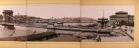 Budapest panoráma-látképe. [Leporello, 1900 körül.]
