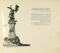 Budapest. Jóakaróinak ajánlja Hornyánszky Viktor csász. és kir. udvari könyvnyomdája és könyvkiadóhivatala Budapesten.