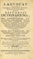 LADVOCAT, [Jean Baptiste]: Ladvocat apáturnak historiai dictionariuma,