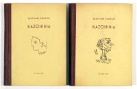 SZATHMÁRI Sándor: Kazohinia. 1-2. köt. Dedikált.
