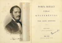 TOMPA Mihály: - - összegyűjtött költeményei 1-6. köt. Első kiad.