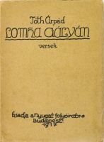 TÓTH Árpád: Lomha gályán. Versek. Első kiad.